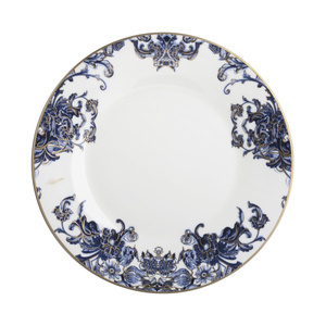 Set of six Roberto Cavalli Home dinner plates, from the Azulejos collection