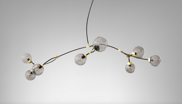Ivy chandelier by CTO Lighting