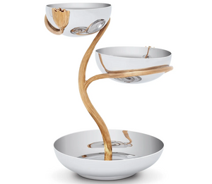Deco Medium three-tiered cake stand by L'Objet
