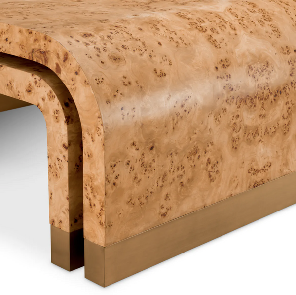 Quinton coffee table by Eichholtz set of two