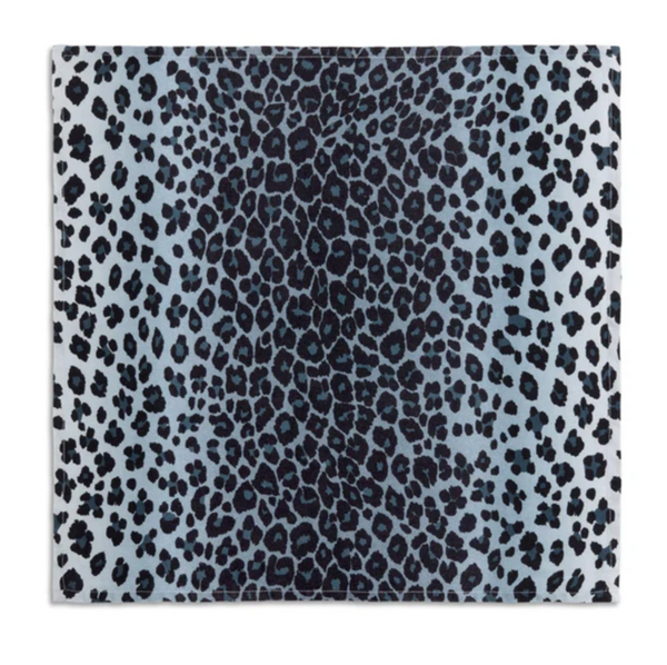 Set of four L'Objet napkins, from the Leopard collection