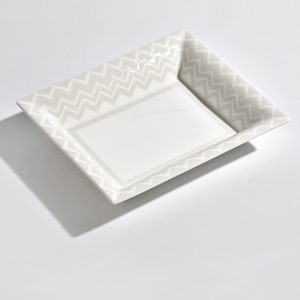 Taca Missoni Home, z kolekcji Zig Zag White