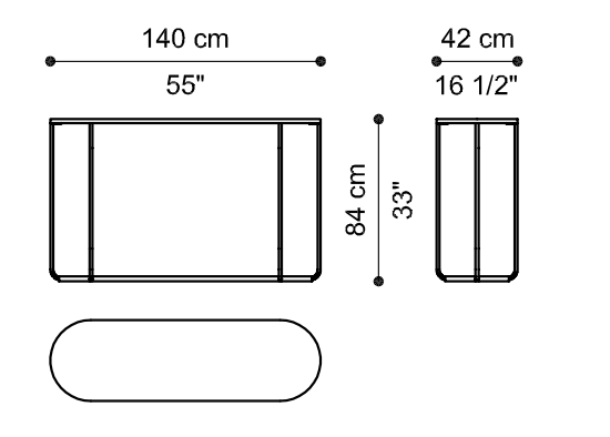 Konsola Double marki Etro Home