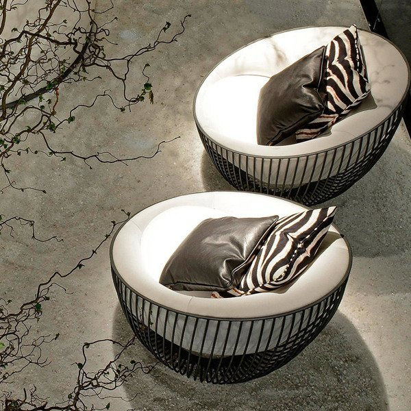 Roberto Cavalli Home Interiors Cosmopolitan armchair