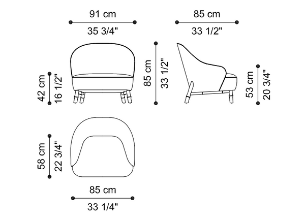 Frida armchair by Etro Home
