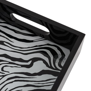 Roberto Cavalli Home tray, from the Zebrage collection (Small)