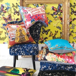 Christian Lacroix Flowers Zone Nuit decorative pillow