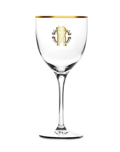 Roberto Cavalli Home Monogramma wine glass