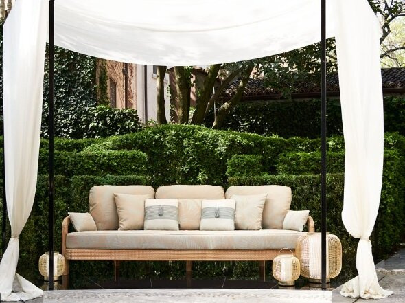 The Armani Casa Terence garden Sofa