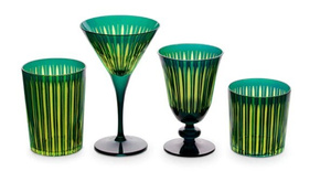 Zestaw czterech kieliszków do Martini  L'Objet z kolekcji Prism