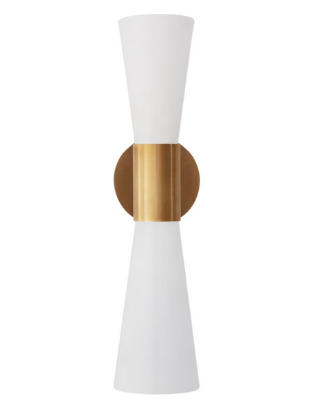Clarkson Medium wall lamp by Aerin Visual Comfort brand