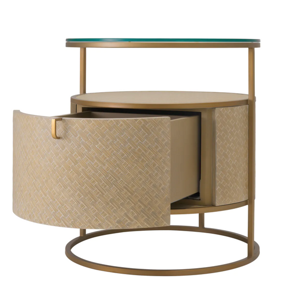 Napa Valley bedside table by Eichholtz