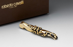 Brown Roberto Cavalli Home Interiors Snake wine corkscrew
