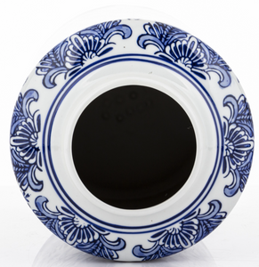 Blue Ornament Classic Ceramic Vase