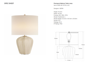 Aerin Pierrepont Medium Table Lamp