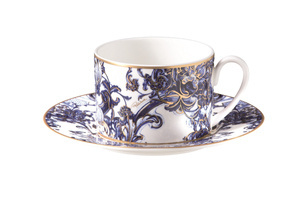 Filiżanka do herbaty Roberto Cavalli, z kolekcji Azulejos