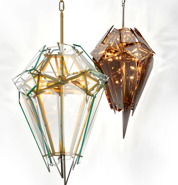 Shard chandelier by Eichholtz