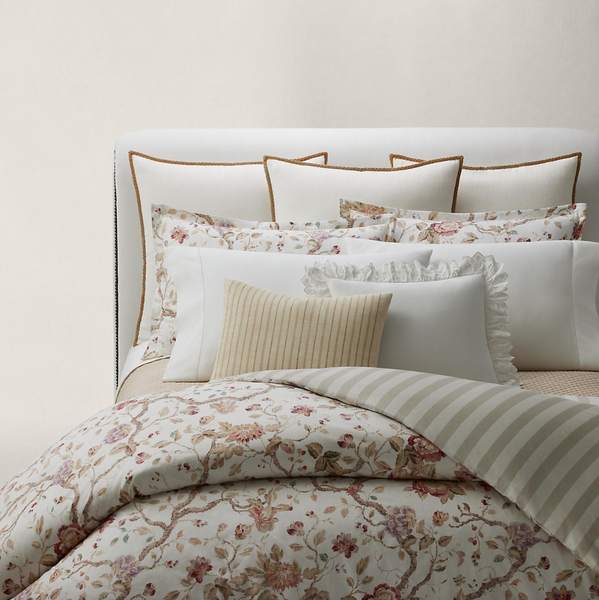 Poszewka na poduszkę Ralph Lauren Home, z kolekcji Elsie (Cream)