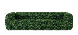 Quiltana three-seater sofa by Etro Home