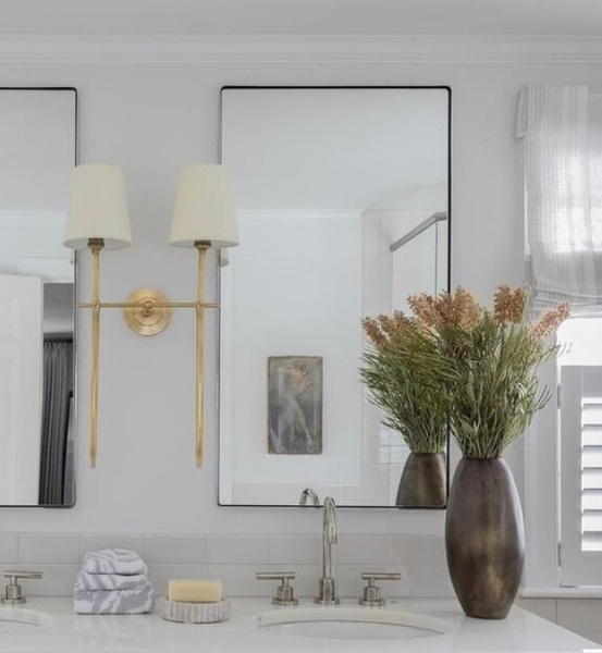 Thomas O'Brien Bryant Large Double wall lamp