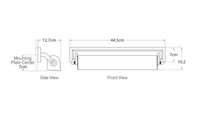 Library 16" wall lamp by Thomas O'Brien