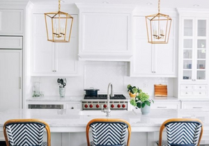 Chapman & Myers Darlana Small pendant lamp by Visual Comfort