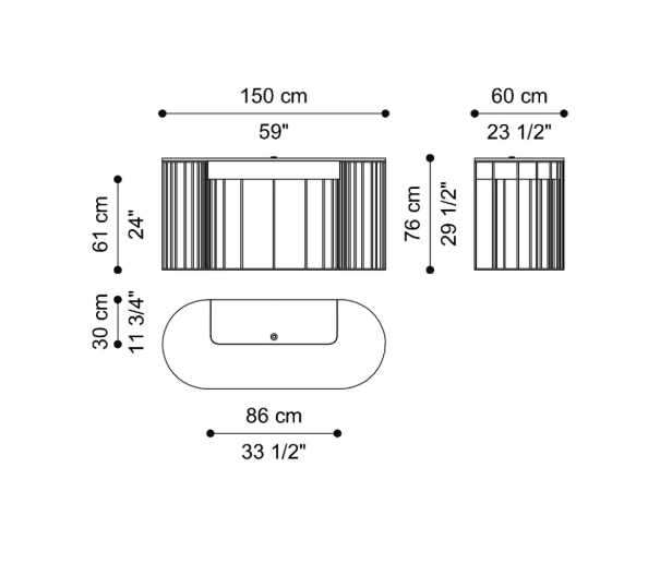Toaletka Doppler marki Gianfranco Ferré Home