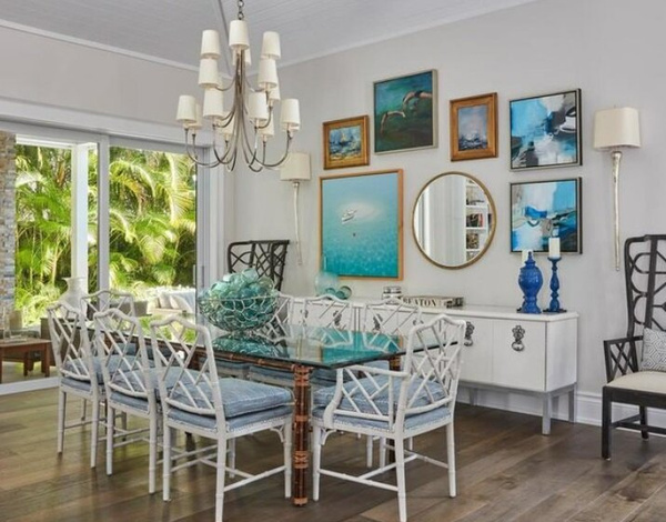 Reed Large chandelier by Thomas O'Brien