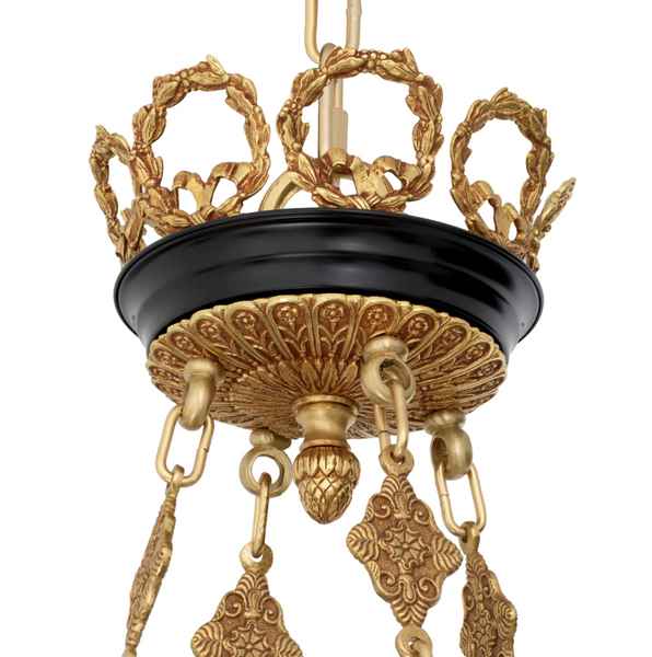 Duvaux chandelier by Eichholtz