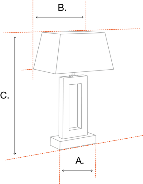 Lampa stołowa Eichholtz Chinese Blue