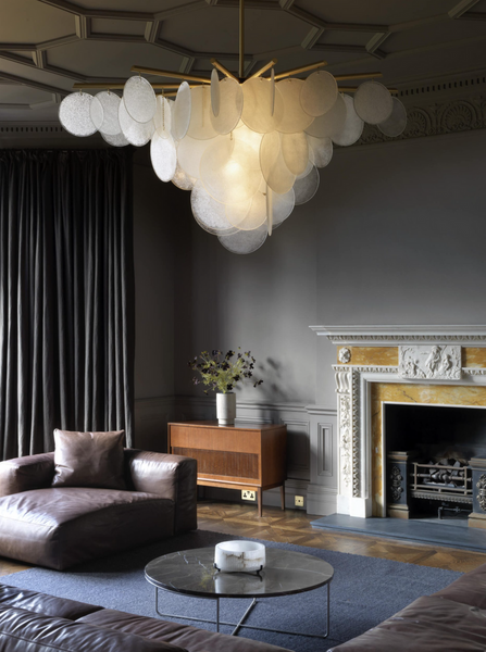 Nimbus Pendant Medium chandelier by CTO Lighting