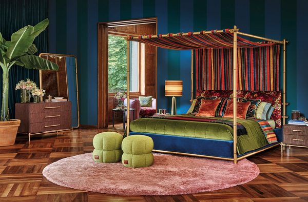 Blossom canopy bed by Etro Home