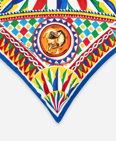 Poduszka płócienna Dolce&Gabbana, Carretto Siciliano