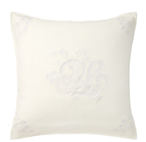 Mia cotton and linen decorative cushion, by Ralph Lauren Home, from the Elsie collection