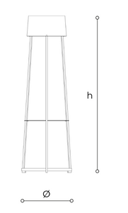 Antea floor lamp by Italamp