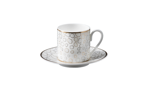 Roberto Cavalli Home coffee cup, from the Giraffa collection