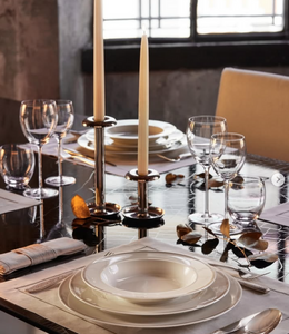 Armani Casa champagne glass, from the Dvorak collection