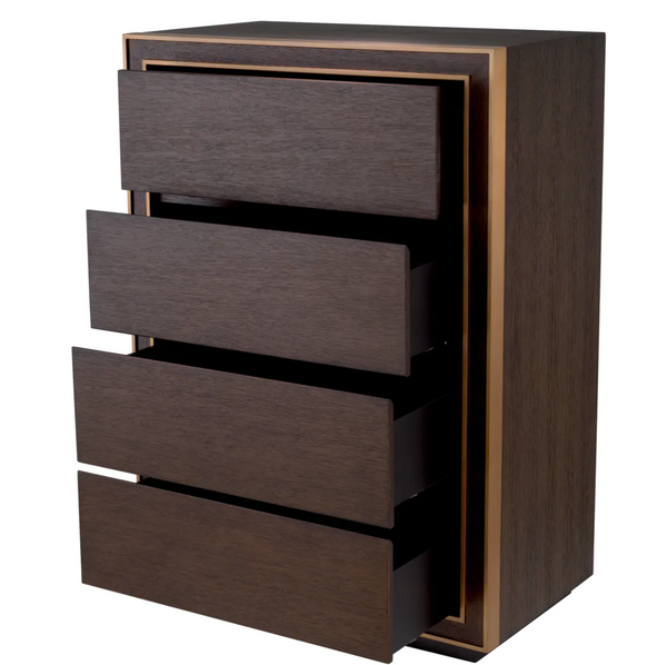 Camelot Tall chest of drawers by Eichholtz