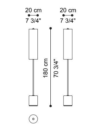 Lampa podłogowa Mojave marki Roberto Cavalli Home Interiors