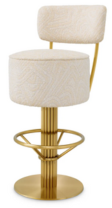 Carleton countertop bar stool by Eichholtz