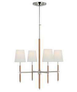 Bryant Large Wrapped Chandelier by Thomas O'Brien Bryant Large Billiard pendant lamp by Thomas O'Brien by Visual Comfort