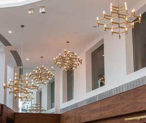 Crown Magnum chandelier by Nemo Lighting