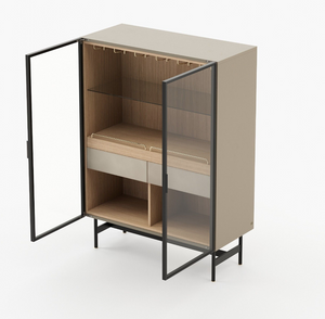 Morrison bar cabinet by Laskasas