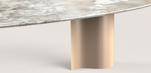 Virgola IN & OUTDOOR table by Casamilano