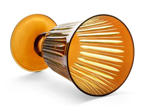 L'Objet Prism Wine Glasses - Amber (Set of 4)