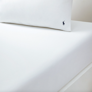 Ralph Lauren Home sheet, from the Player collection (White)