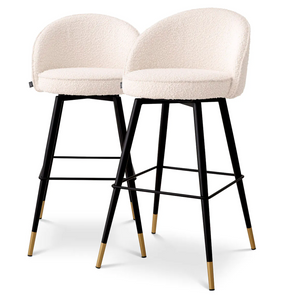 Cooper bar chair by Eichholtz, set of two