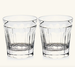 Set two: Ralph Lauren Home crystal DOF glass, from the Coraline collection