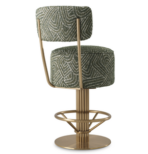 Carleton countertop bar stool by Eichholtz