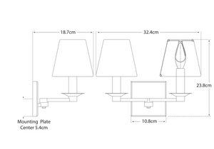 Ralph Lauren Home Evans Wall Lamp